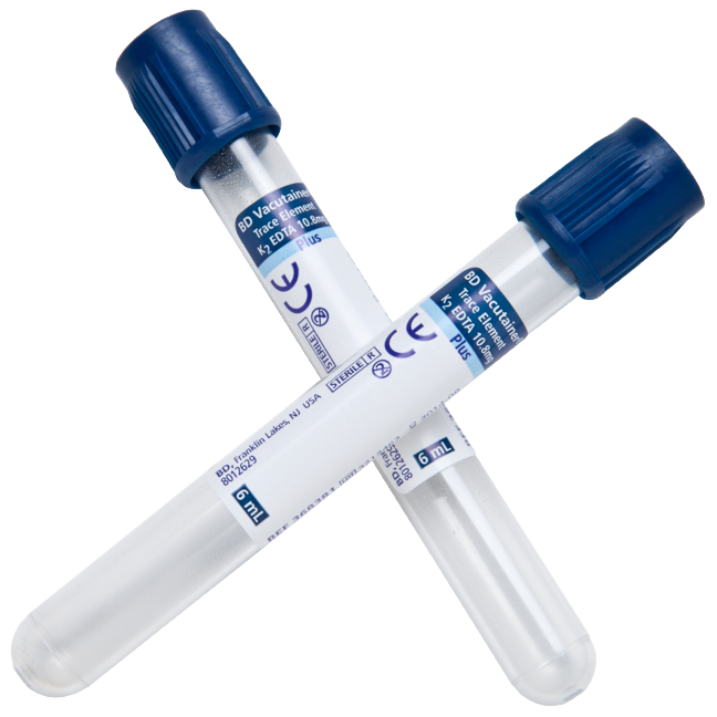 K2EDTA tube for lead testing 367855 BD